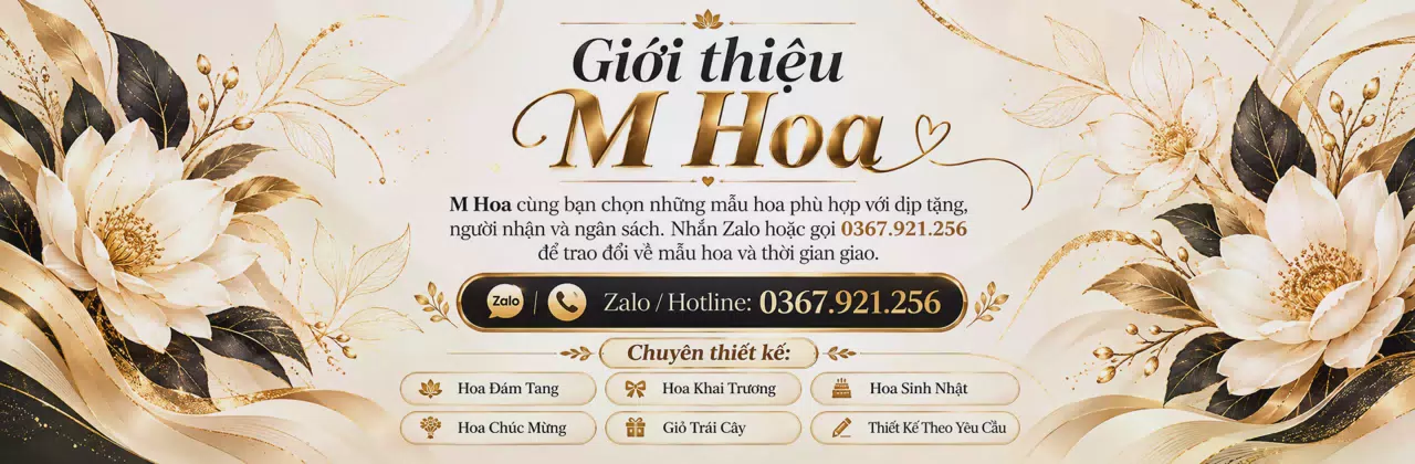Ảnh bìa Shop hoa tươi Phường Đông Hưng Thuận Hồ Chí Minh - Hoa gửi trao, tình ở lại